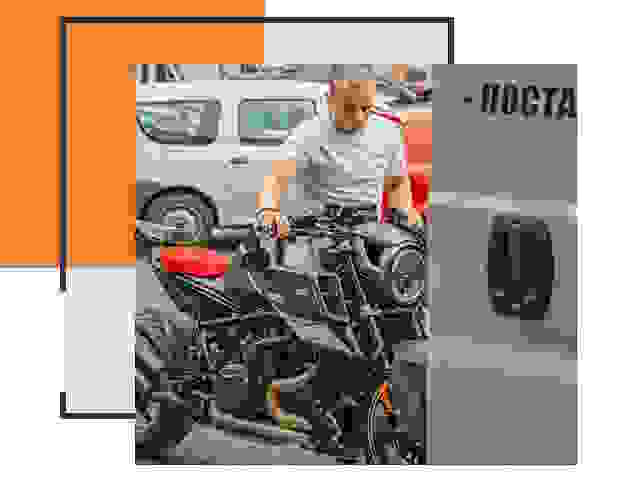 Перевозка мотоцикла по России - Услуги Перевозка-Брт