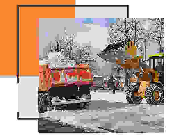 Вывоз снега в Братске